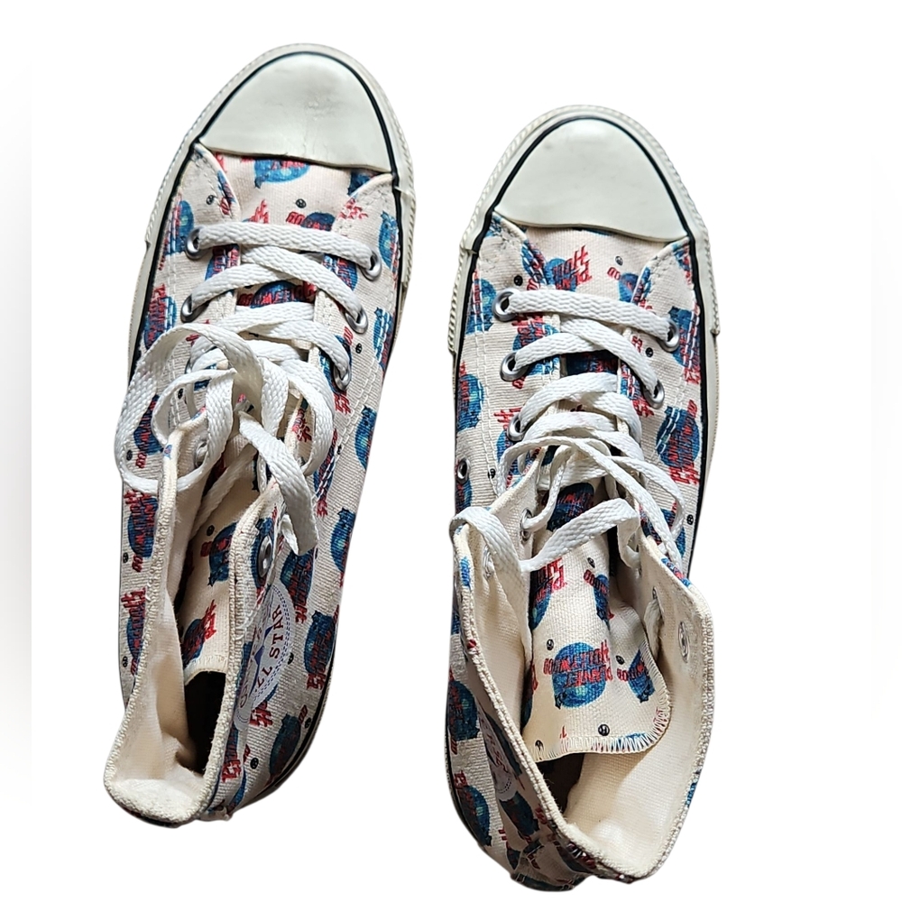 Converse Chuck Taylor Vintage Planet Hollywood Sneakers. High Top Mens 5.5 - Picture 6 of 8